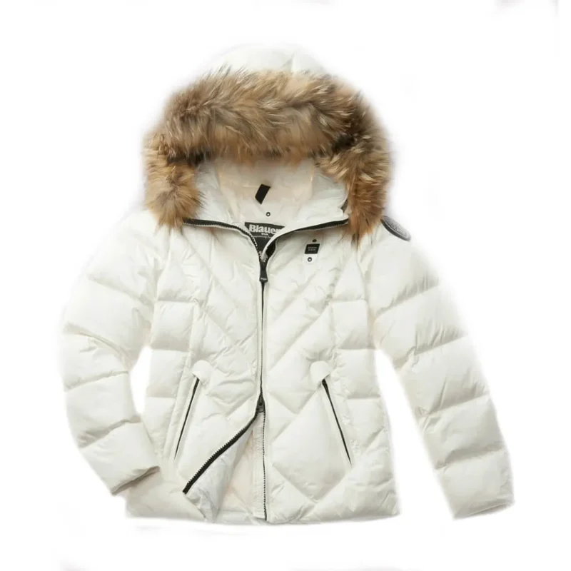Giubotto-da-donna-ALICIA-BIANCO-OTTICO-interno-BIANCO-OTTICO-BLAUER
