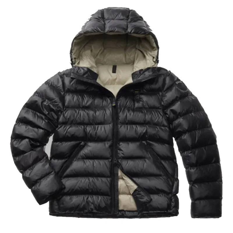 Giubotto da uomo ADAMS NERO interno BEIGE BLAUER