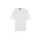T shirt ea7 da donna frontale bianca