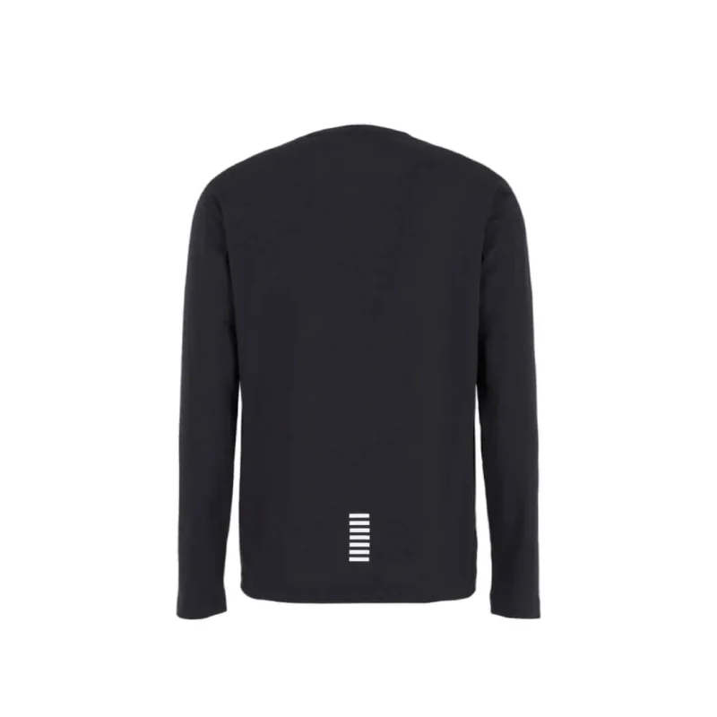manica lunga blu ea7 retro